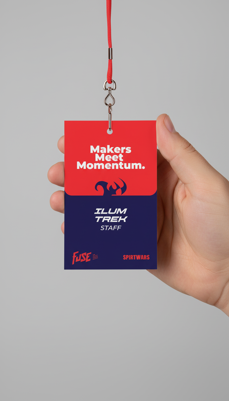 Fuse — name card / lanyard