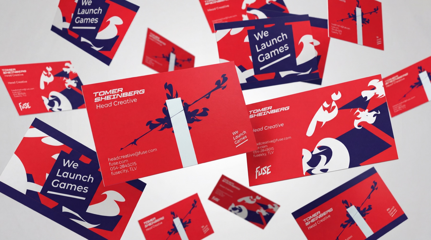 Fuse — brand applications hero shot