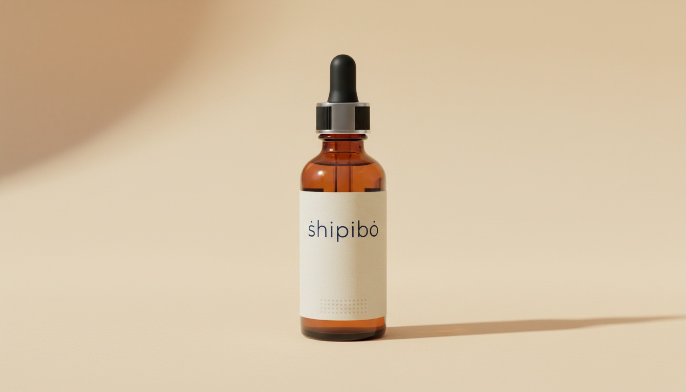 Shipibo — amber dropper bottle with the brand label